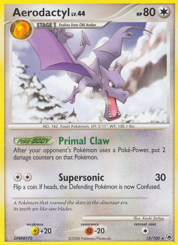 Aerodactyl - Majestic Dawn Pokemon Card