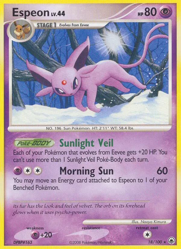 Espeon - Majestic Dawn Pokemon Card