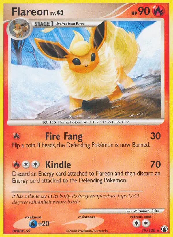Flareon - Majestic Dawn Pokemon Card