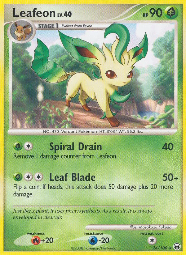 Leafeon - Majestic Dawn Pokemon Card
