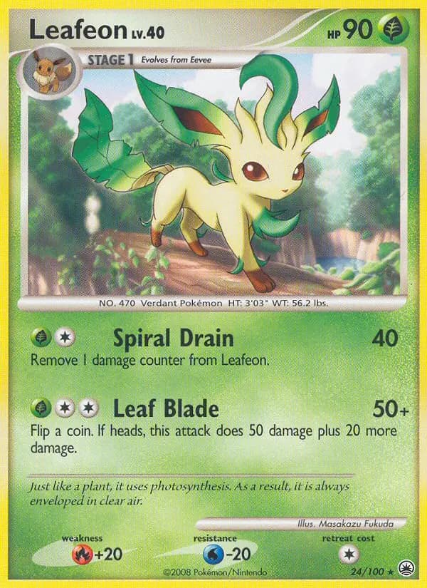 Leafeon - Majestic Dawn Pokemon Card