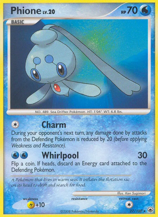 Phione - Majestic Dawn Pokemon Card