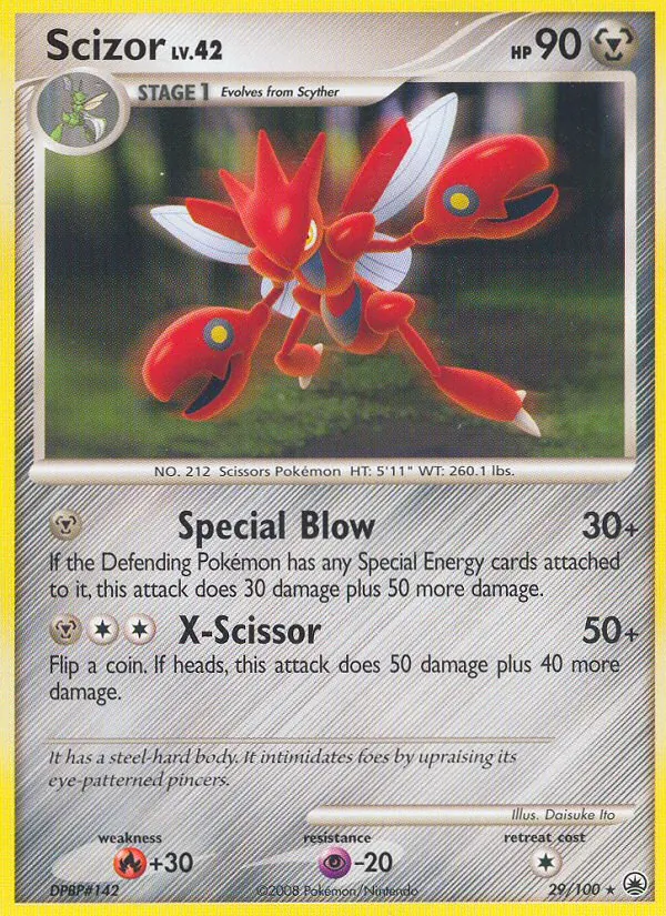 Scizor - Majestic Dawn Pokemon Card