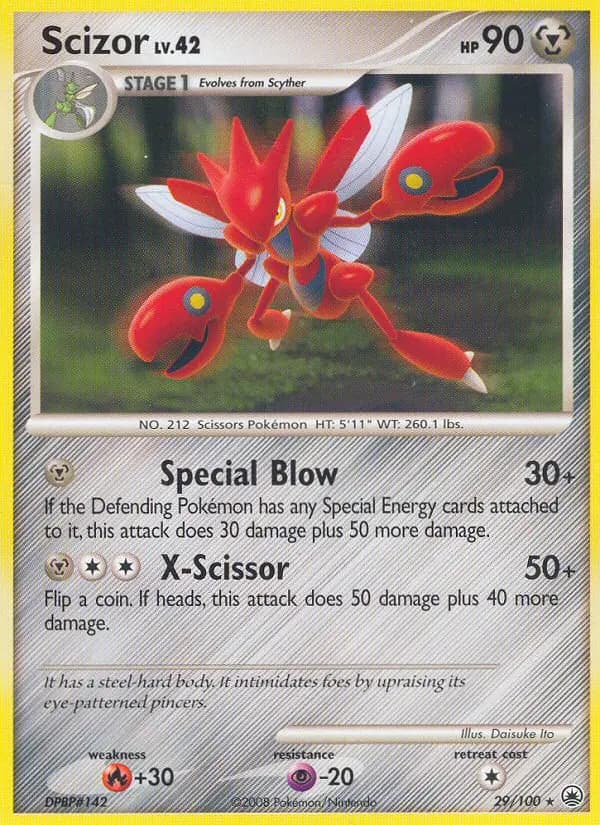 Scizor - Majestic Dawn Pokemon Card