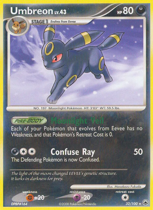 Umbreon - Majestic Dawn Pokemon Card
