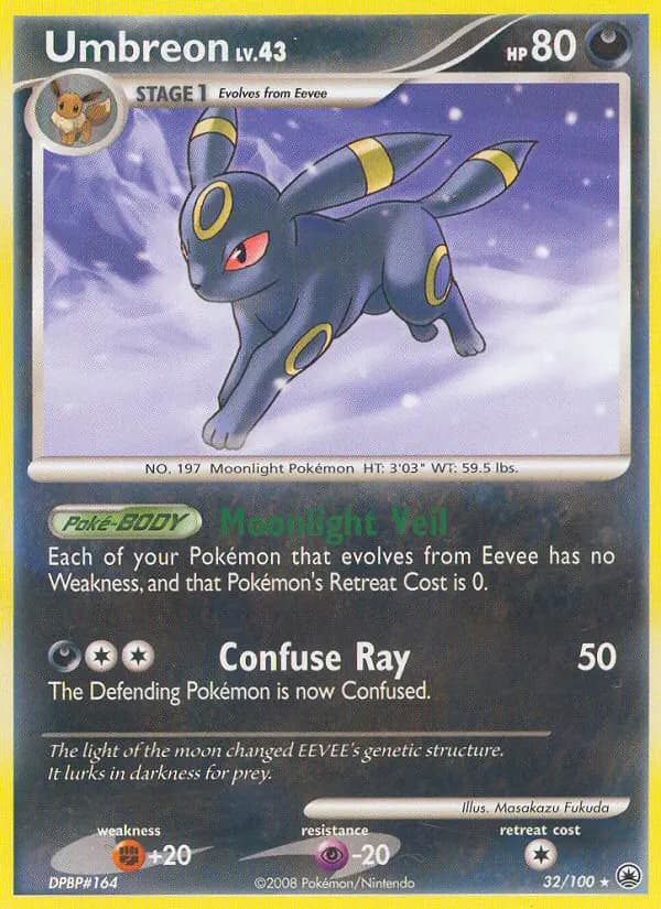 Umbreon - Majestic Dawn Pokemon Card