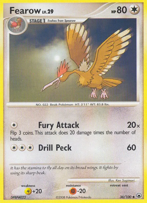 Fearow - Majestic Dawn Pokemon Card