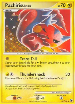Pachirisu - Majestic Dawn