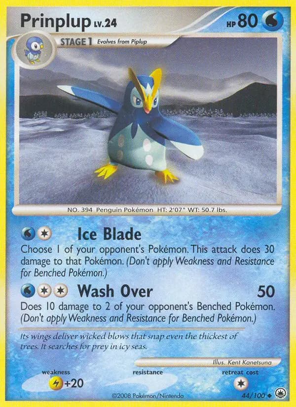 Prinplup - Majestic Dawn Pokemon Card