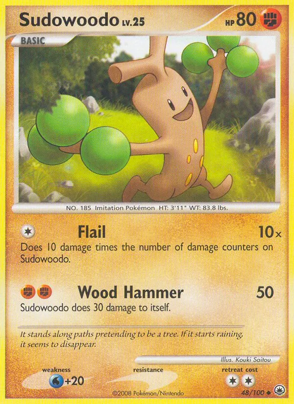 Sudowoodo - Majestic Dawn Pokemon Card