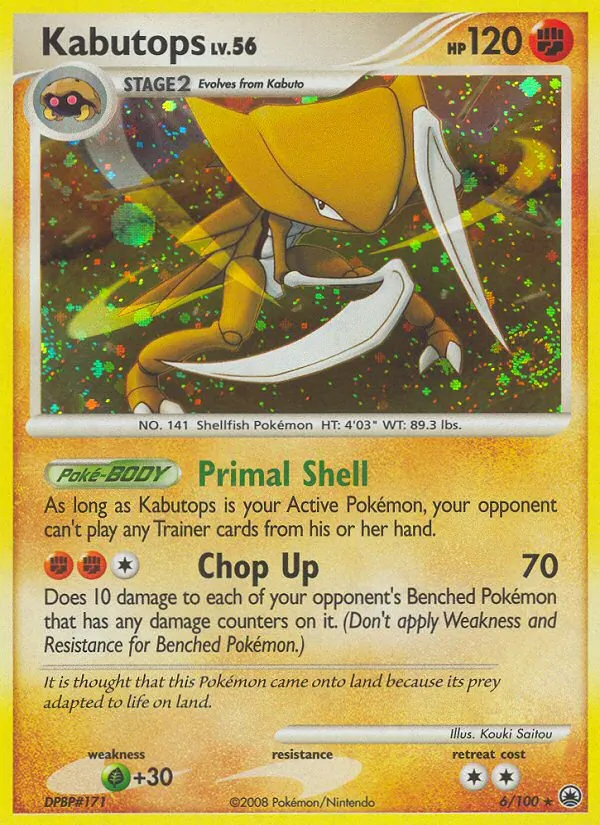 Kabutops - Majestic Dawn Pokemon Card