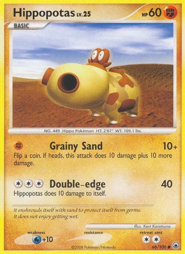 Hippopotas - Majestic Dawn Pokemon Card