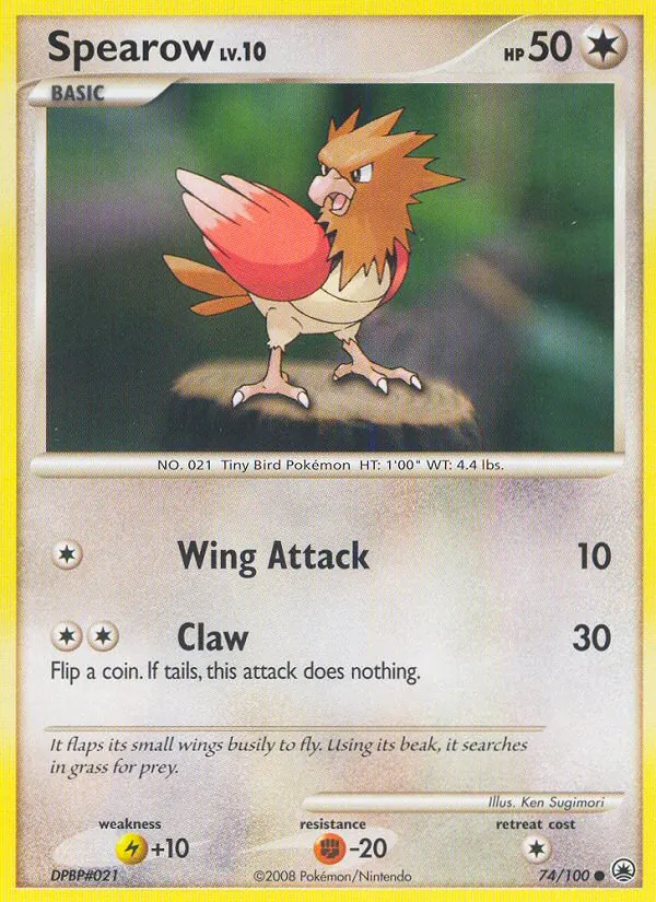 Spearow - Majestic Dawn Pokemon Card