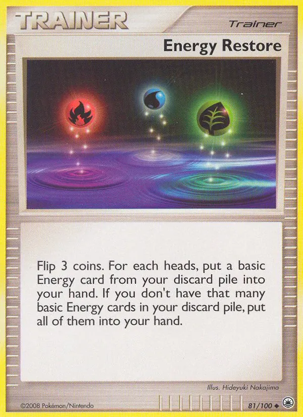Energy Restore - Majestic Dawn Pokemon Card