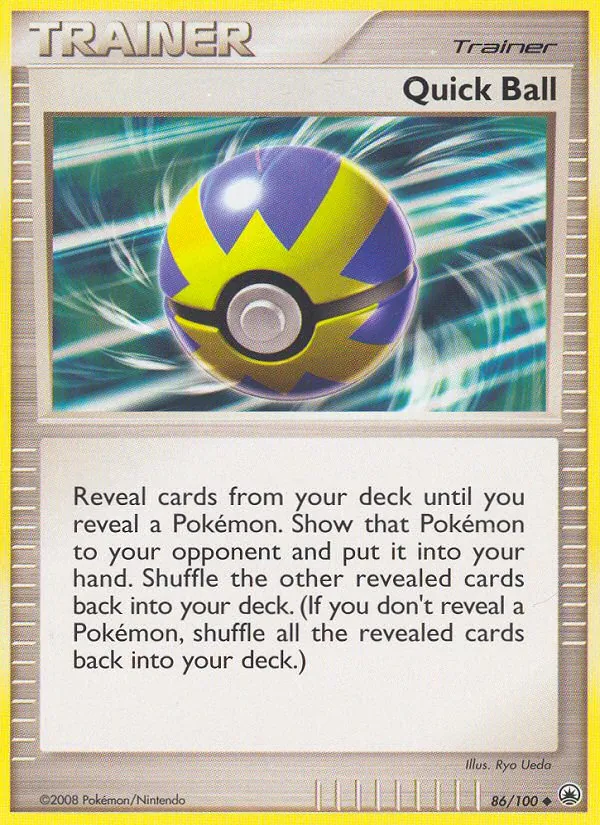 Quick Ball - Majestic Dawn Pokemon Card