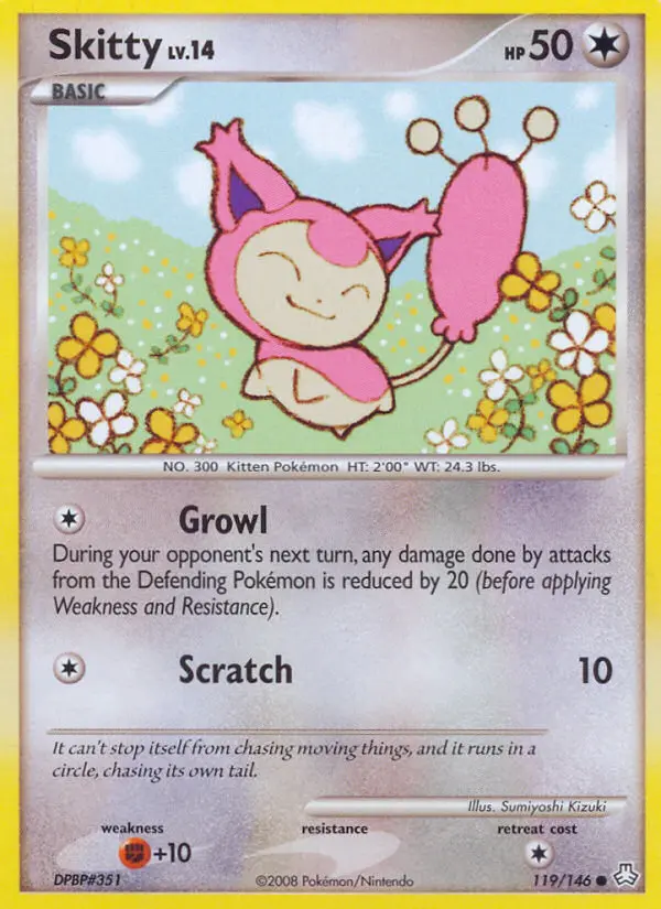 Skitty - Legends Awakened Pokemon Card