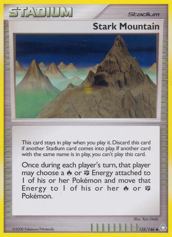 Stark Mountain - Legends Awakened Pokemon Card