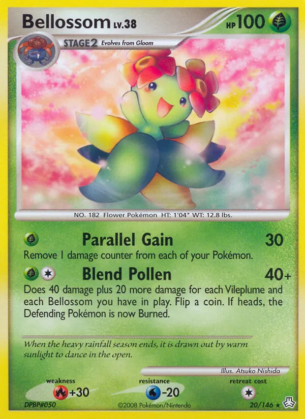 Bellossom - Legends Awakened Pokemon Card