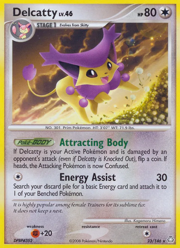 Delcatty - Legends Awakened Pokemon Card