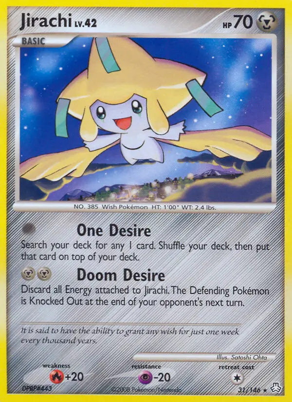 Jirachi - Legends Awakened Pokemon Card