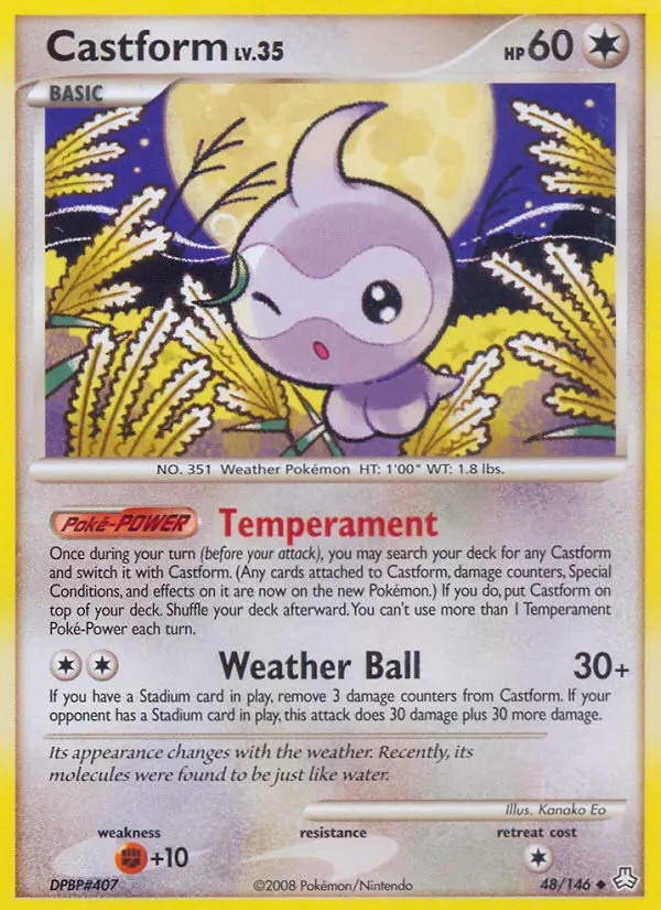 Castform - Legends Awakened Pokemon Card