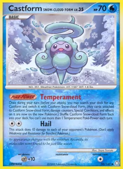 Castform Snow-cloud Form - Legends Awakened