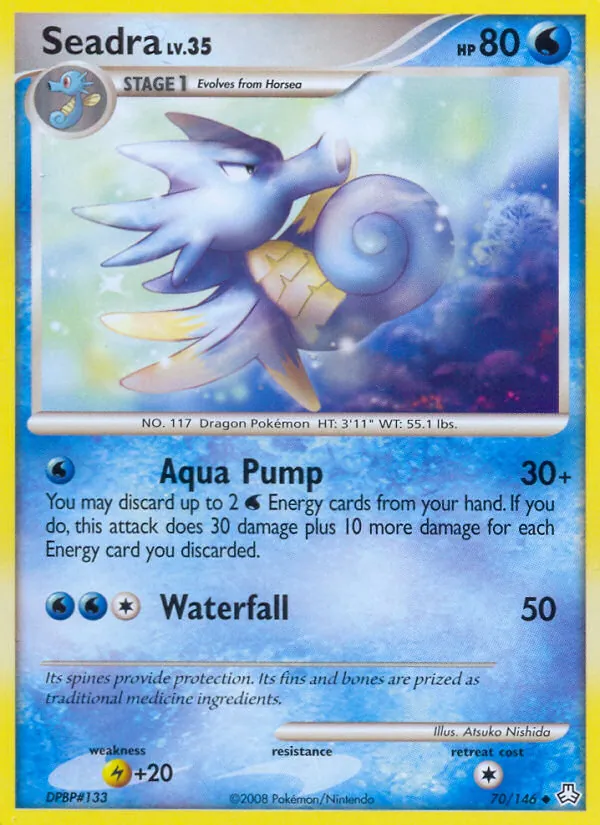 Seadra - Legends Awakened Pokemon Card