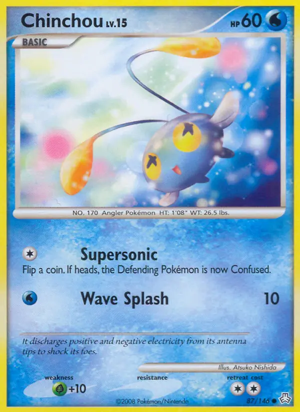 Chinchou - Legends Awakened Pokemon Card