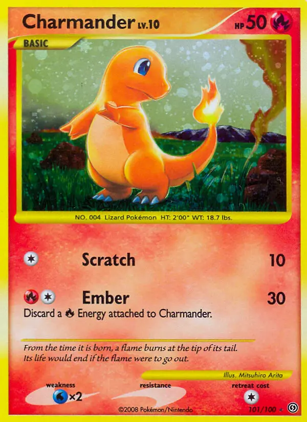 Charmander - Stormfront Pokemon Card