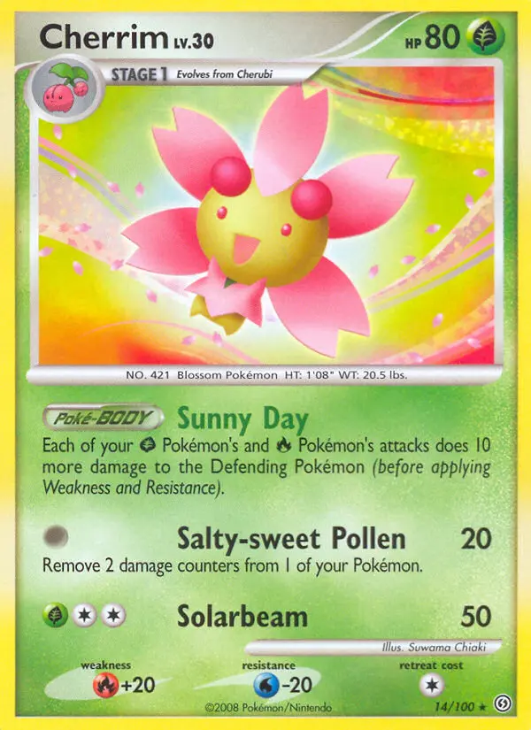 Cherrim - Stormfront Pokemon Card