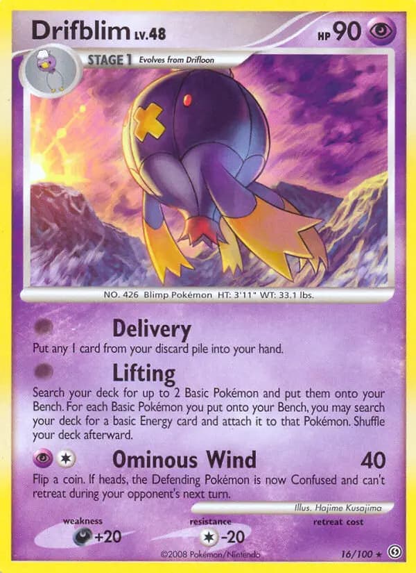 Drifblim - Stormfront Pokemon Card