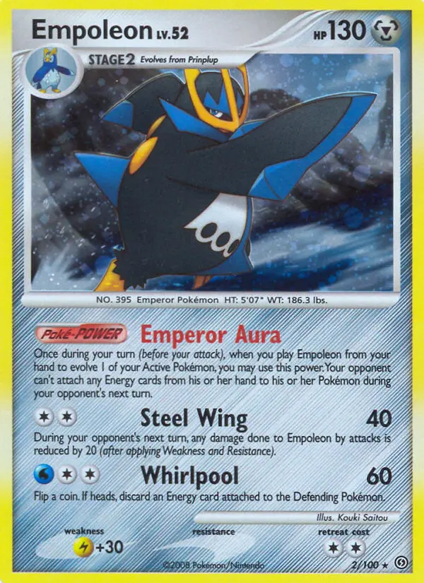 Empoleon - Stormfront Pokemon Card