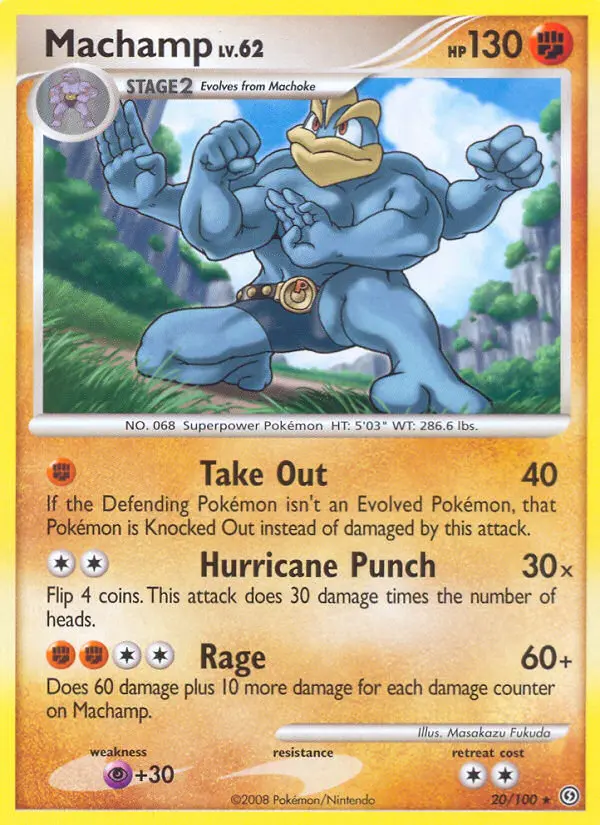 Machamp - Stormfront Pokemon Card