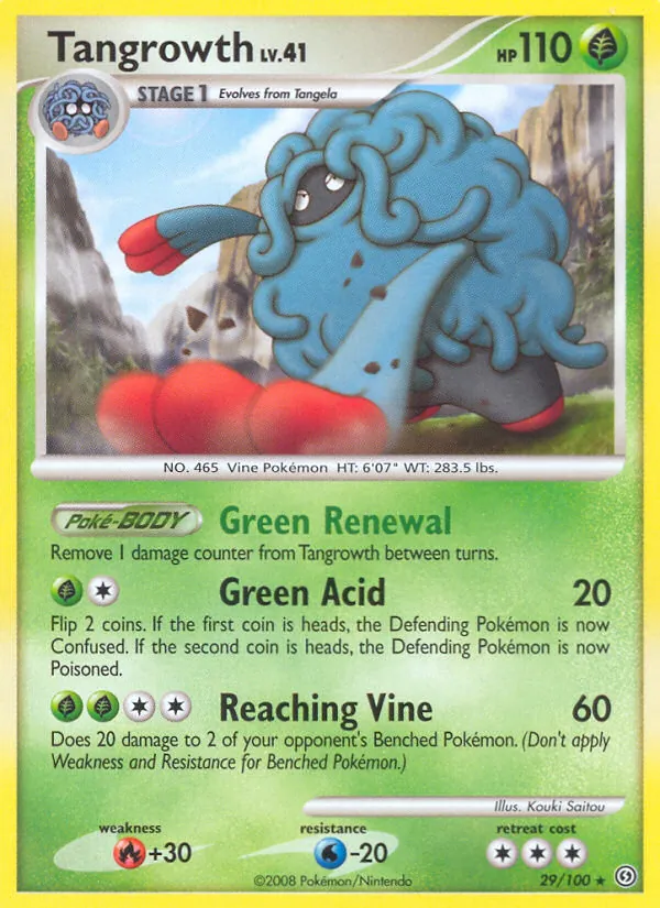 Tangrowth - Stormfront Pokemon Card