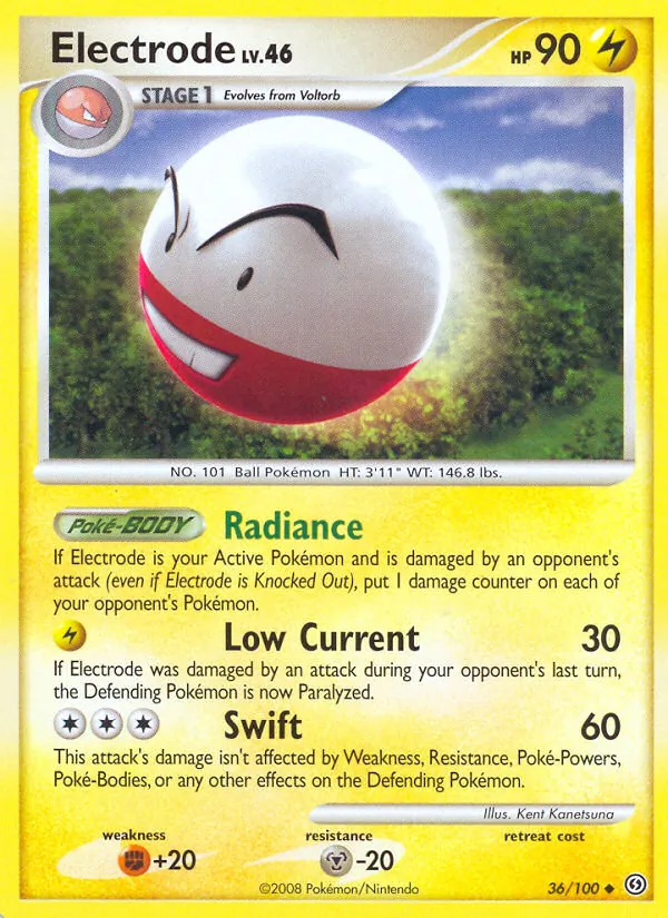 Electrode - Stormfront Pokemon Card