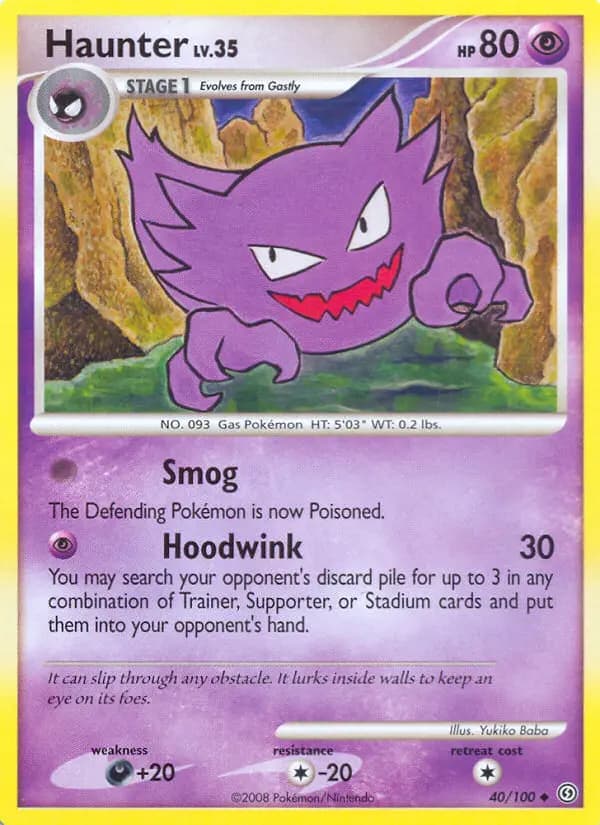 Haunter - Stormfront Pokemon Card