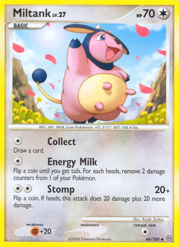 Miltank - Stormfront Pokemon Card