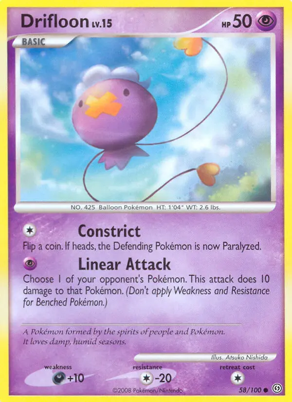 Drifloon - Stormfront Pokemon Card