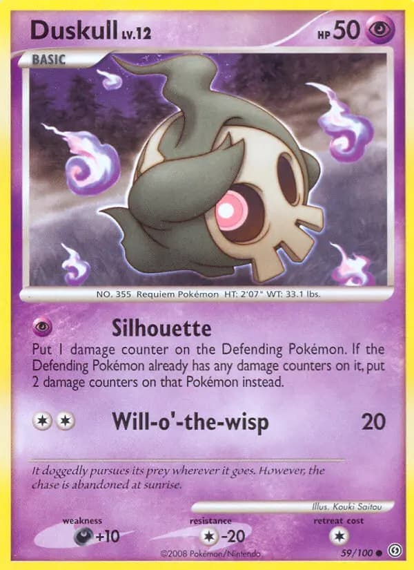 Duskull - Stormfront Pokemon Card