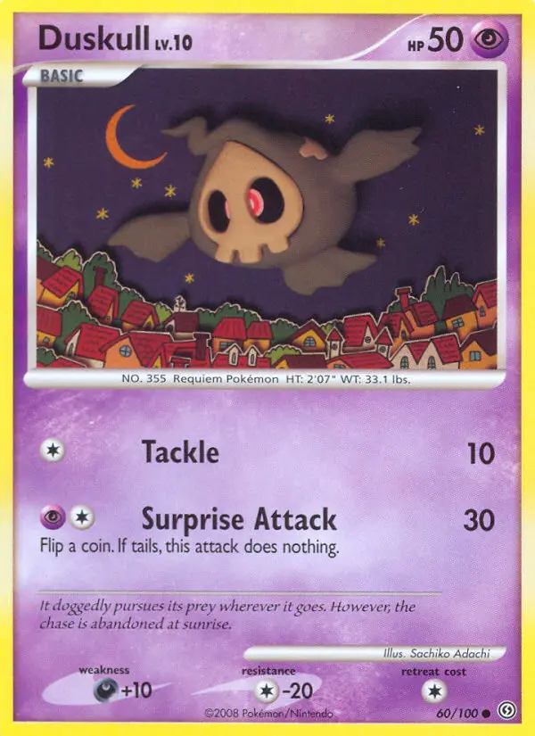 Duskull - Stormfront Pokemon Card