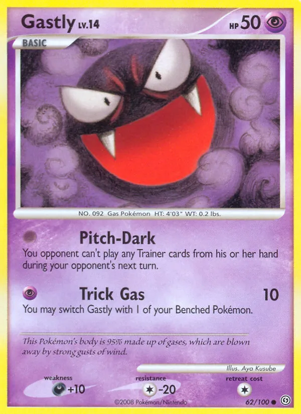 Gastly - Stormfront Pokemon Card