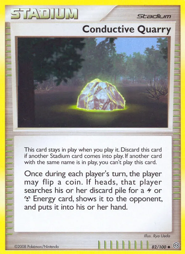 Conductive Quarry - Stormfront Pokemon Card