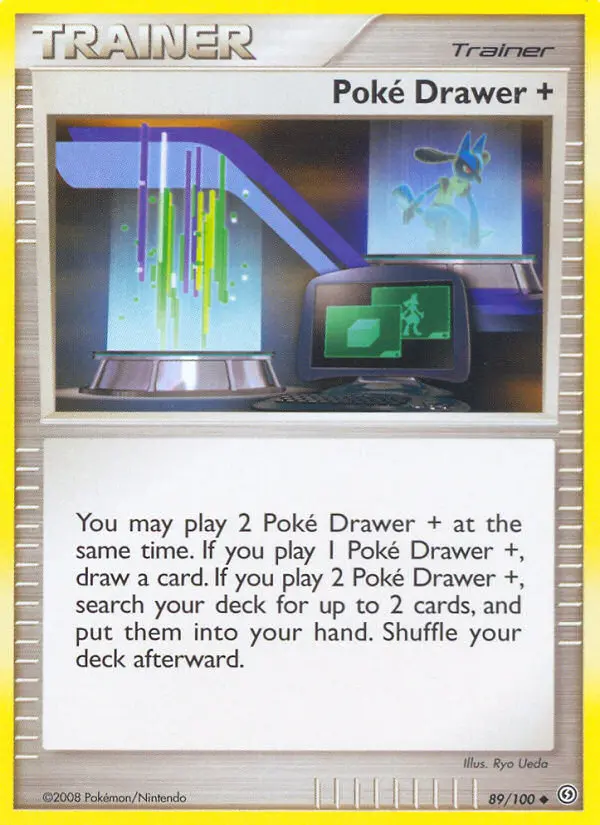 Poké Drawer + - Stormfront Pokemon Card