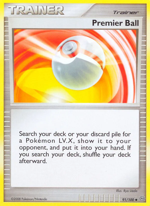 Premier Ball - Stormfront Pokemon Card