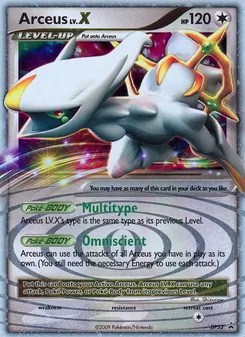 Arceus - DP Black Star Promos