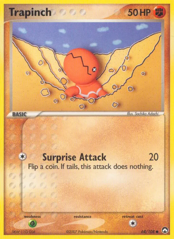 Trapinch - Power Keepers Pokemon Card