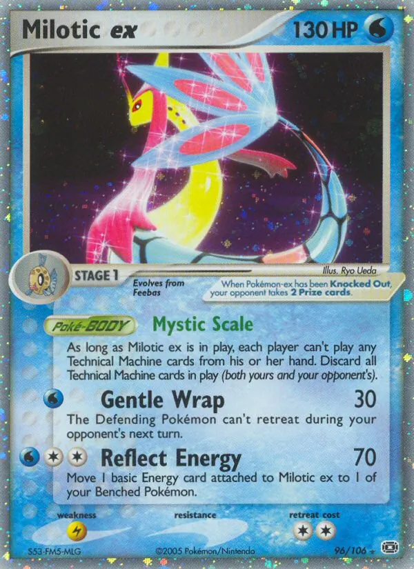 Milotic ex - Emerald Pokemon Card