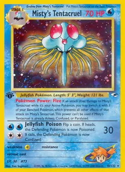 Misty's Tentacruel - Gym Heroes