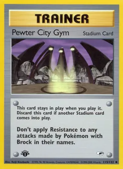 Pewter City Gym - Gym Heroes