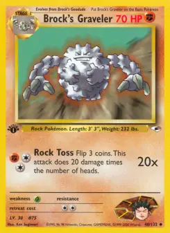 Brock's Graveler - Gym Heroes